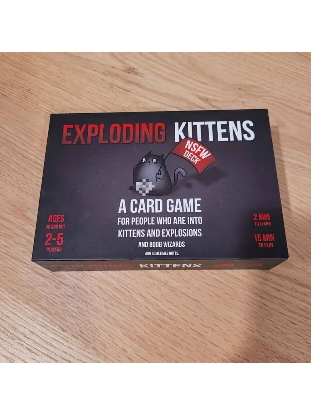 Exploding Kittens NSFW Card Game New - Picture 2 of 4